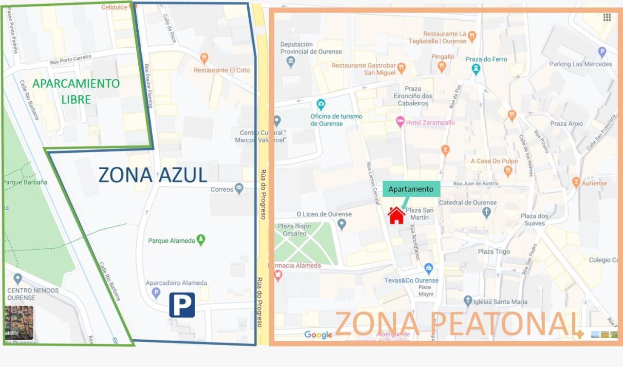 דירות אורנסה Apartamento Portico Paraiso מראה חיצוני תמונה